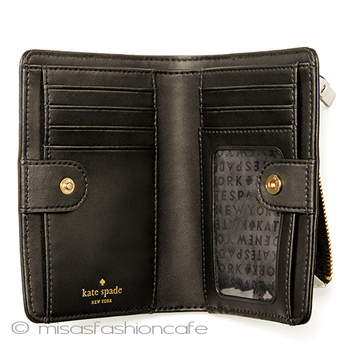 （画像用） ケイトスペード 　財布 二つ折り　２トーン