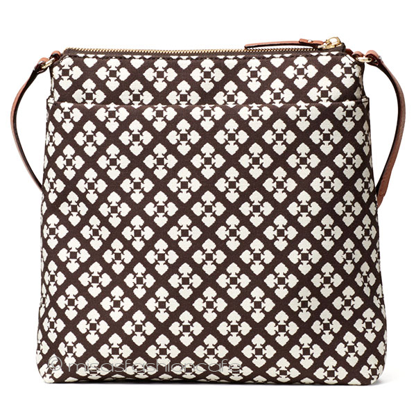 （画像用） ケイトスペード　バッグ キャンバス　ブラウン