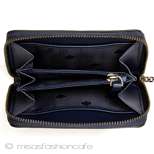 （画像用） ケイトスペード　お財布 ビーズ刺繍　二つ折り