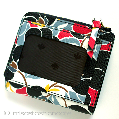 （画像用） ケイトスペード　お財布 二つ折り　お花柄