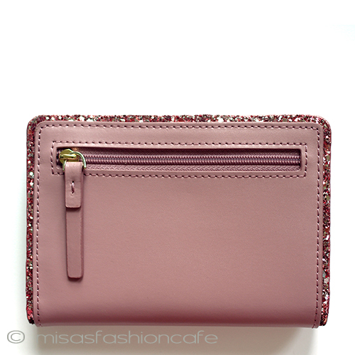 （画像用） ケイトスペード　お財布 グリッター二つ折り