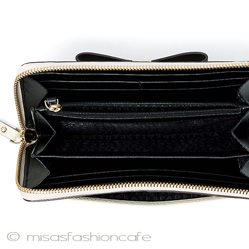 （画像用） ケイトスペード リボン　長財布