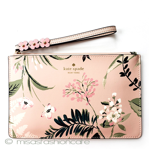（画像用） ケイトスペード 花柄 リストレットバッグ
