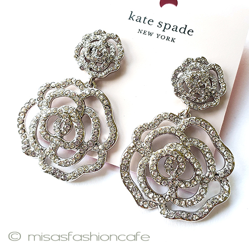 （画像用） ケイトスペード　ピアス ブライダル　フラワー