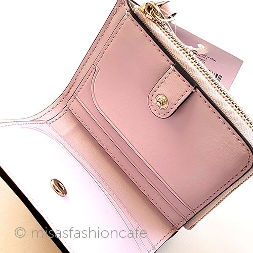 （画像用） ケイトスペード　お財布 二つ折り　鳥　刺繍