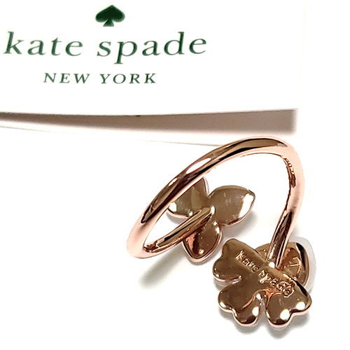 （画像用） ケイトスペード　花 ビジューフラワー　指輪