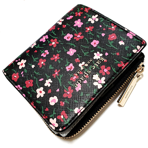 （画像用） KateSpadeお財布 お花柄　二つ折り