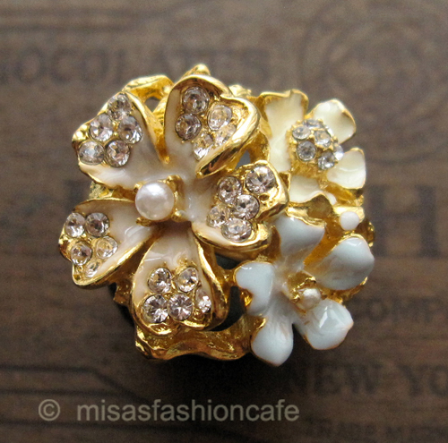 （画像用） パステル フラワーガーデン 　 KJL お花畑　リング