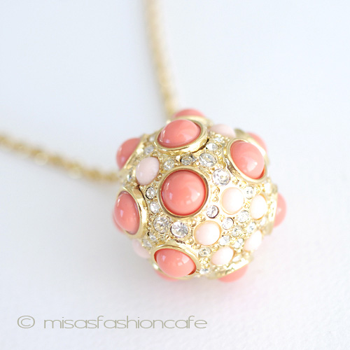 （画像用） KJL ネックレス 　ジュエル　グローブ