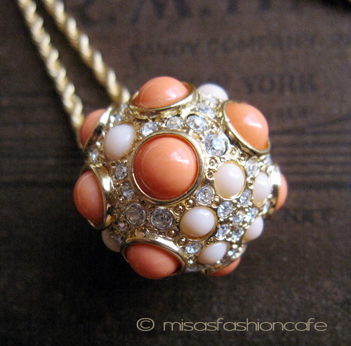 （画像用） KJL ネックレス 　ジュエル　グローブ