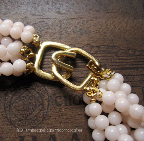 （画像用） KJL ネックレス 　７連　ジュエル