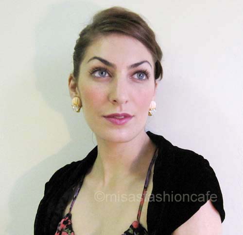 （画像用） KJL シェル　イヤリング