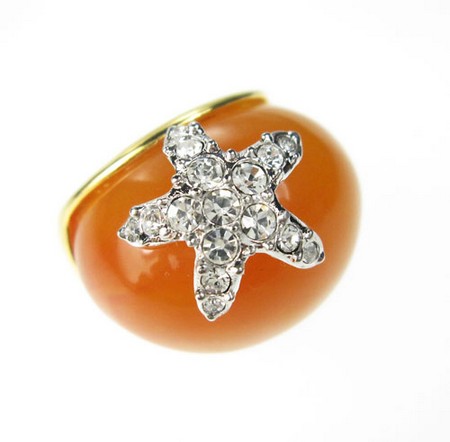 （画像用） KJL 　アンバー星リング