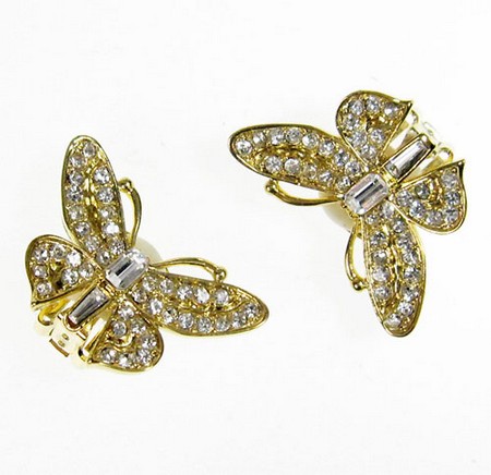 （画像用） KJL　蝶イヤリング