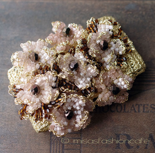 （画像用） Lavish ブレスレット 18Kgpフラワーガーデン