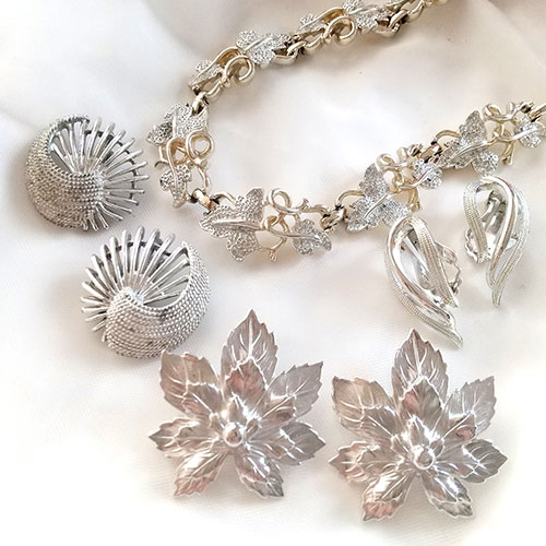 （画像用） サラコベントリーSET 「銀の葉」4点セット