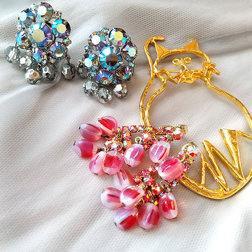 （画像用） ヴィンテージジュエリー ボリューミー3点Set