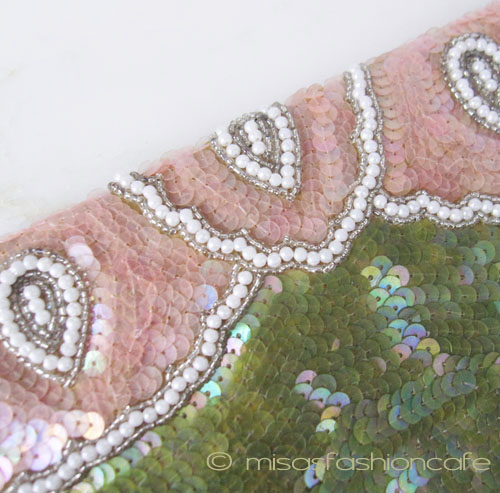 （画像用） クラッチバッグ 　スパンコール （大）