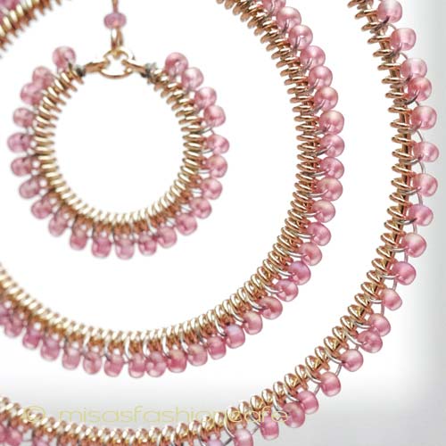 （画像用） ローズ3連　フープ