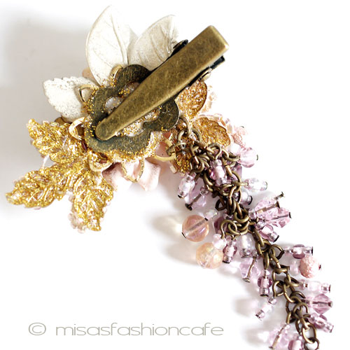 （画像用） ヘアーアクセ・髪飾り ローズ　パーティー