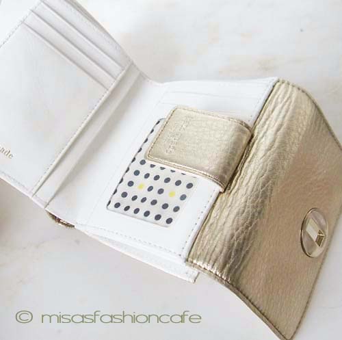 （画像用） ケイトスペード 　お財布 ゴールド