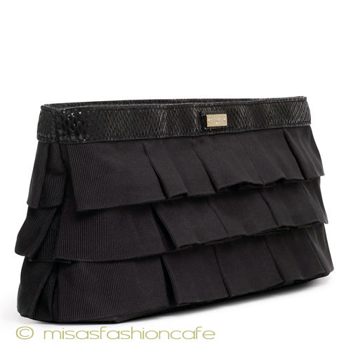 （画像用） ケイトスペード 　プリーツ　クラッチ　