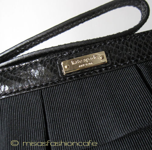 （画像用） ケイトスペード 　プリーツ　クラッチ　