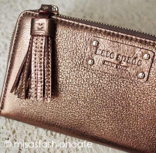 （画像用） ケイトスペード 　お財布 タッセル