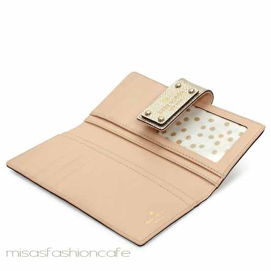 （画像用） Kate Spade　 お財布 ゴールド