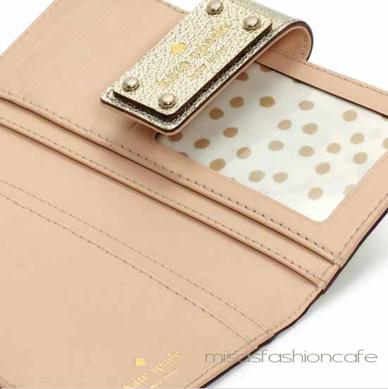 （画像用） Kate Spade　 お財布 ゴールド