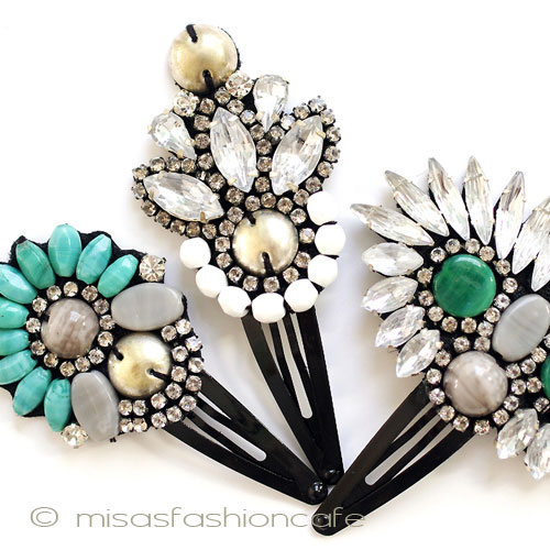 （画像用） NY　ヘアーアクセ ビジュー３セット再販！