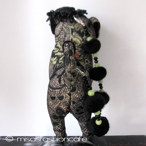 （画像用） クラッチ＆ハンドバッグ 　パグ　（麦わら帽子）