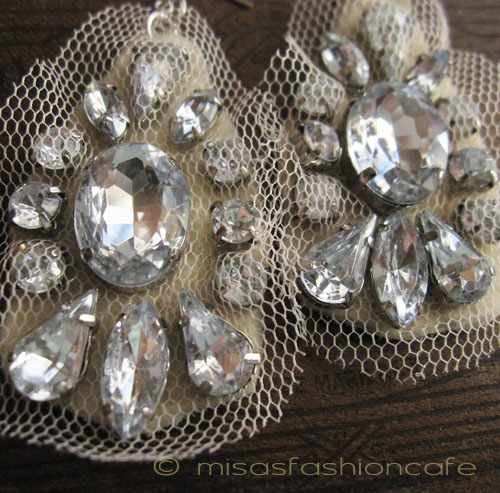 （画像用） ピアス 　パーティー（ベージュ）