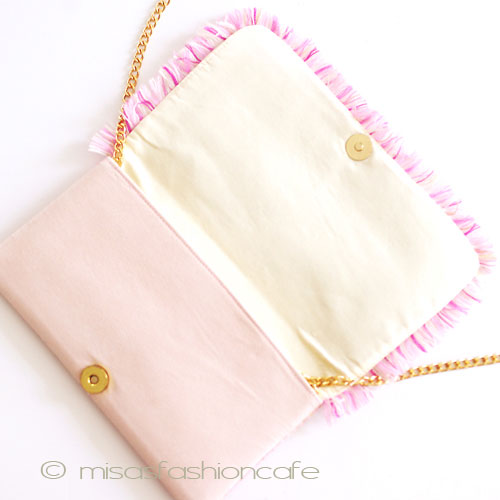 （画像用） ビジューバッグ再販！ ツイード　チェーン付属