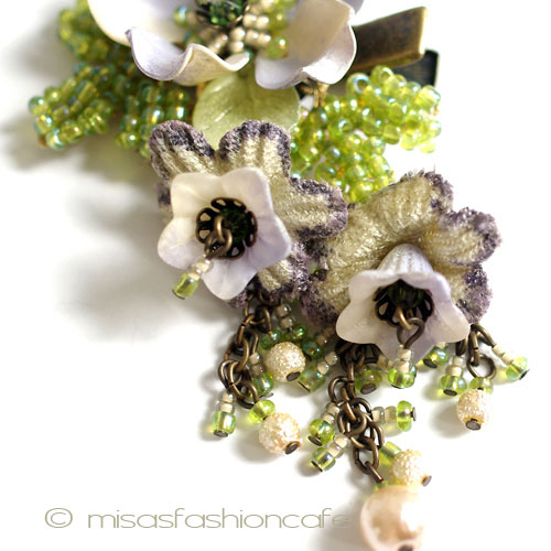 （画像用） ヘアークリップ　再販！ カリフォルニア製お花