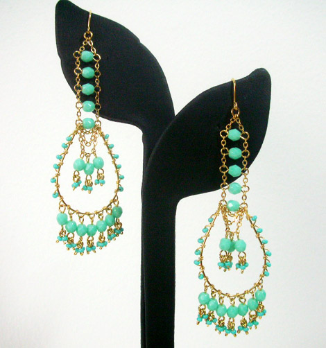 （画像用） 14Kgfアートグラスピアス