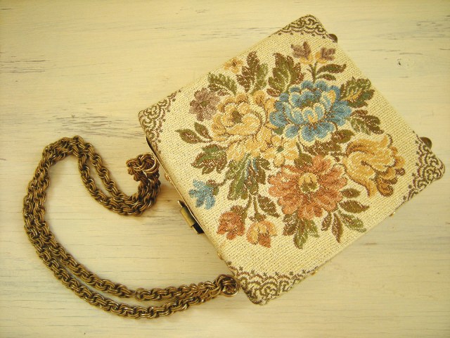 （画像用） ヴィンテージ・プチポアン イタリア製バッグ