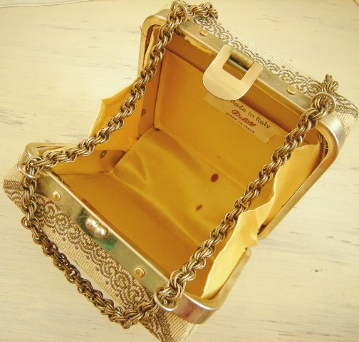 （画像用） ヴィンテージ・プチポアン イタリア製バッグ