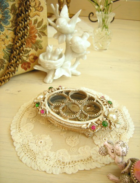 （画像用） アンティーク　フロレンツァ 口紅リップホルダー