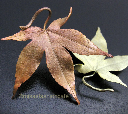 （画像用） Michaud ブローチ もみじ