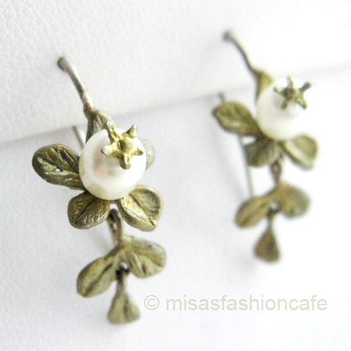 （画像用） Michaud ピアス Quinceフラワー