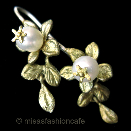 （画像用） Michaud ピアス Quinceフラワー