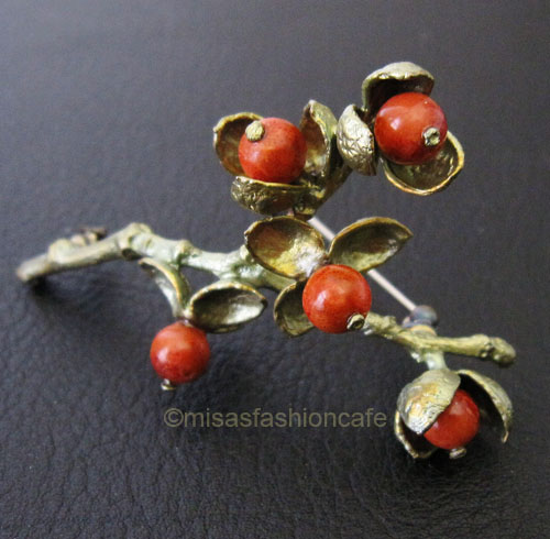 （画像用） Michaud ブローチ ビタースイートの実