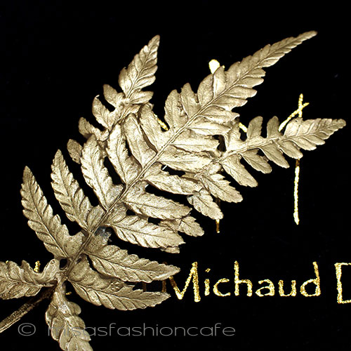 （画像用） マイケルミショー再販 シダの葉　ブローチ