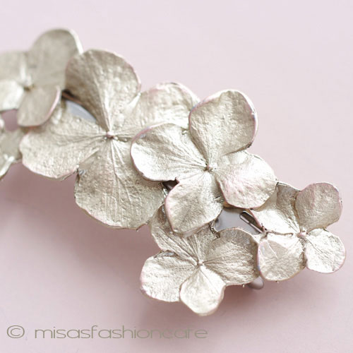 （画像用） マイケル ミショー再販！ あじさい　バレッタ