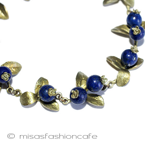 （画像用） マイケルミショー　再販！ ブルーベリーブレスレット