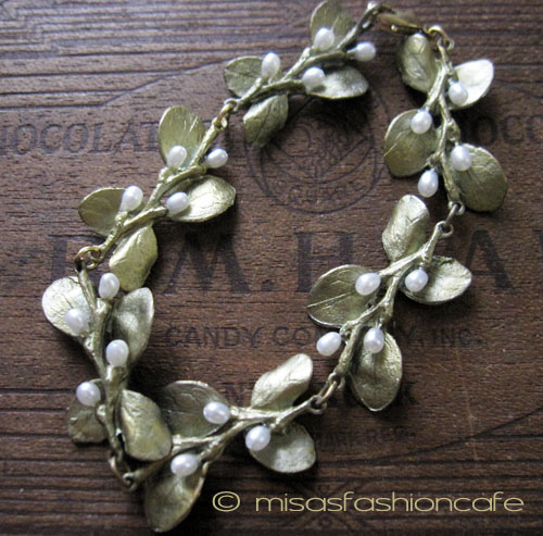 （画像用） Michaud ブレスレット 真珠　アイリッシュ