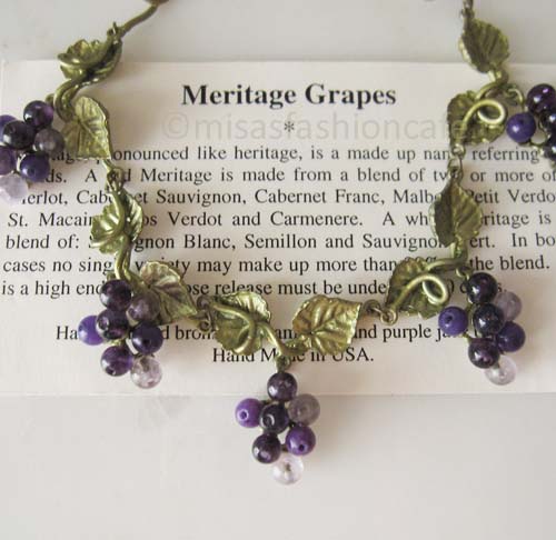 （画像用） Michaud ブレスレット アメジスト葡萄