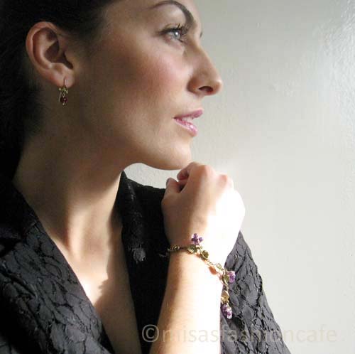 （画像用） Michaud ブレスレット アメジスト葡萄