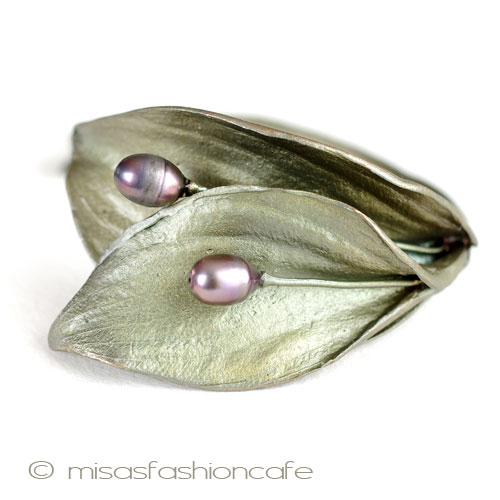 （画像用） Michaud バングル 真珠の花　再販！